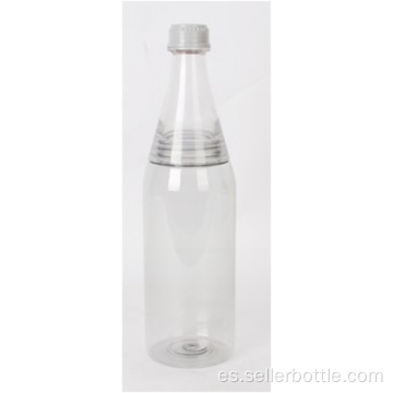 Botella de agua de pared simple de 650 ml